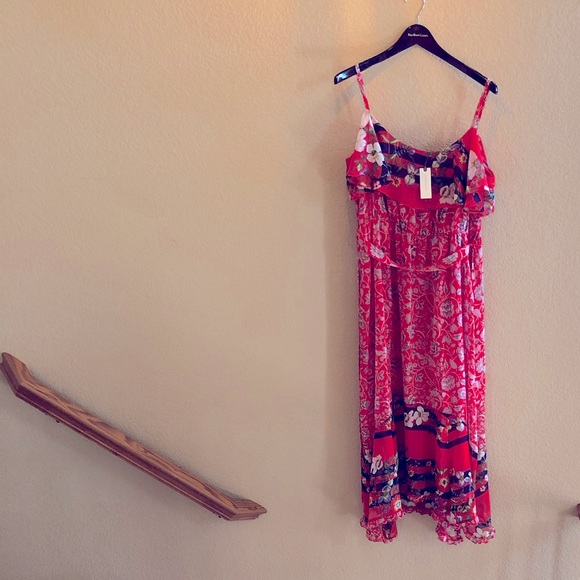 Anthropologie Zuri Midi Dress, NWT Large - Picture 4 of 8